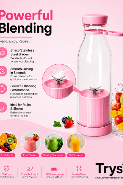 Travel Portable Mini Juice Blender